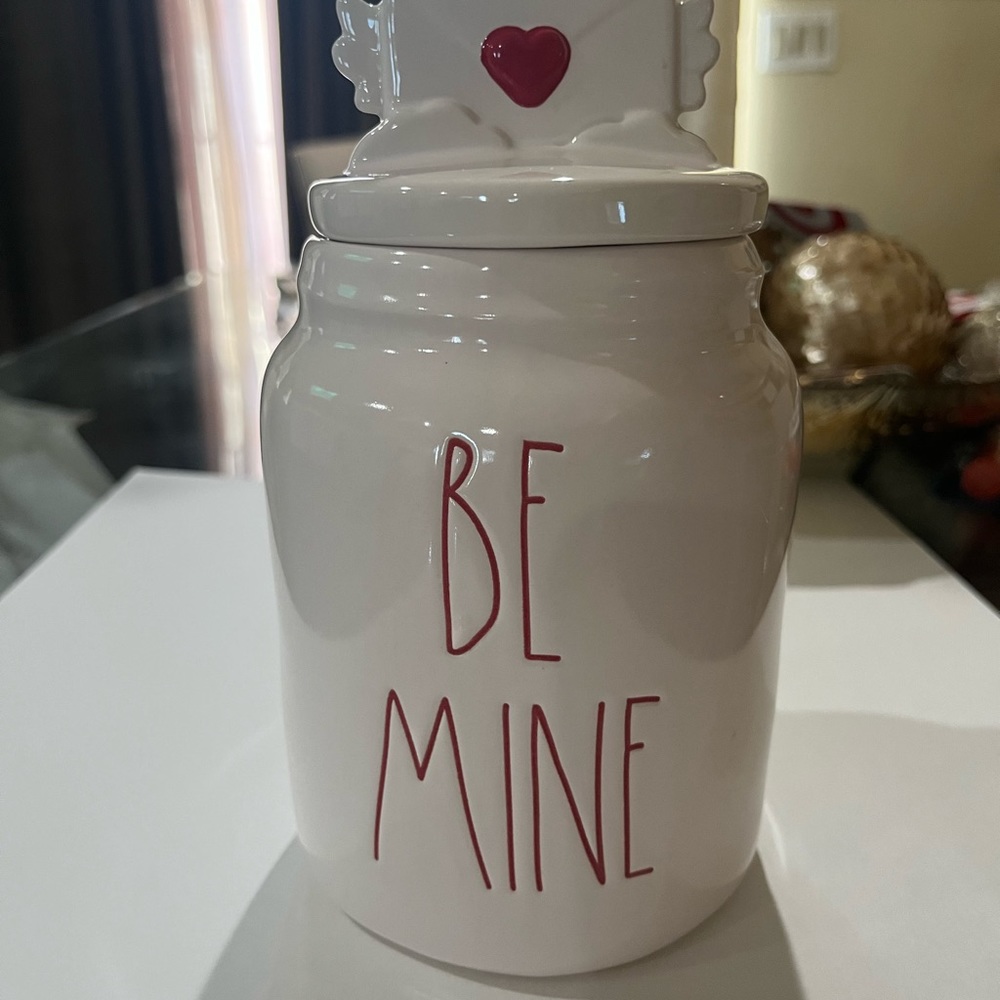 Rae Dunn Love Be Mine Canister New